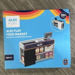 Play Food Market BRICK BUILDING Toy Set BRAND NEW